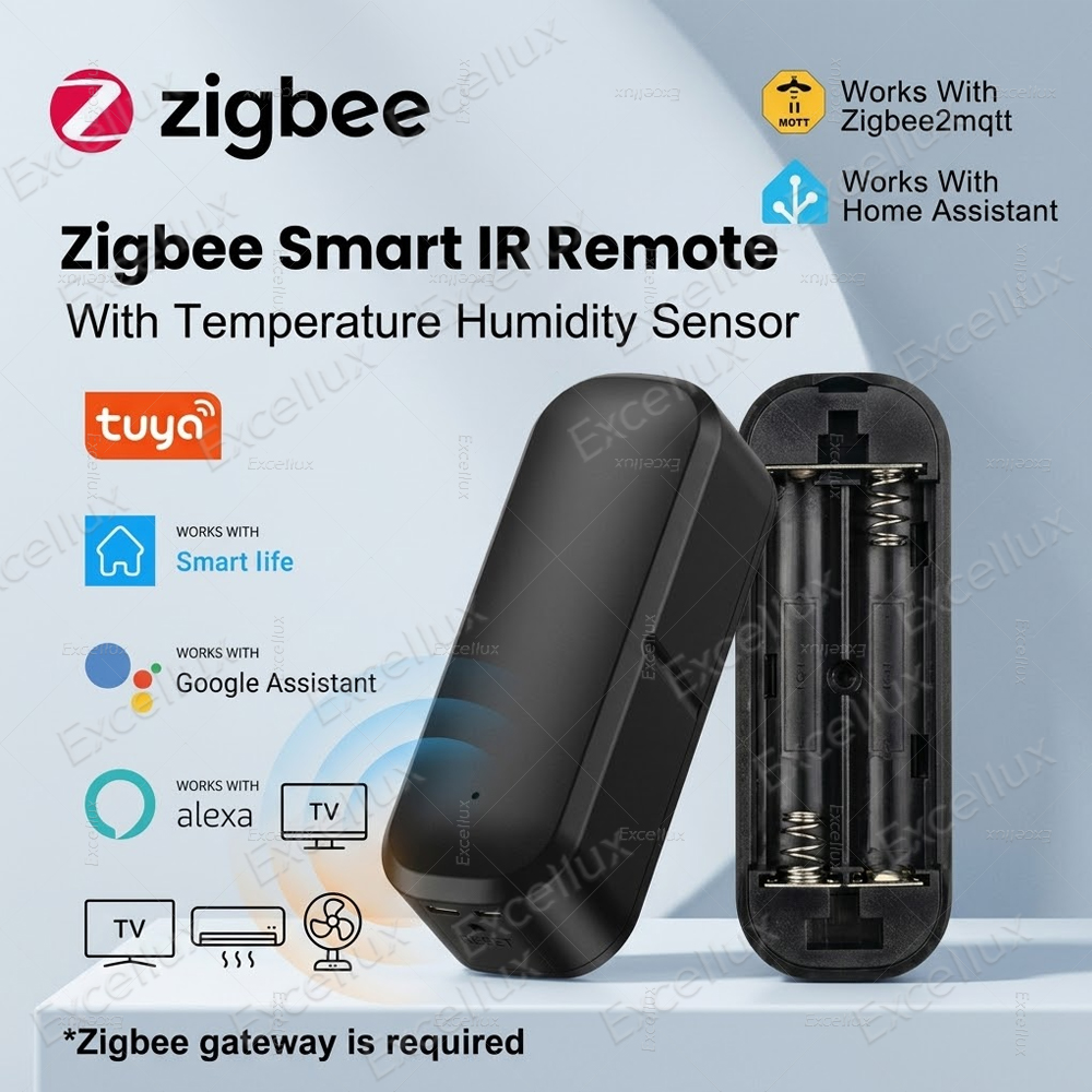 Universal Remote Smart Home - Беспроводной ИК-пульт Zigbee, универсальный инфракрасный контроллер