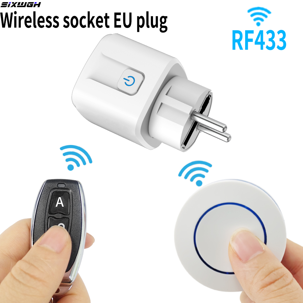 Universal Remote Smart Home - Беспроводная розетка RF433 для умного дома,