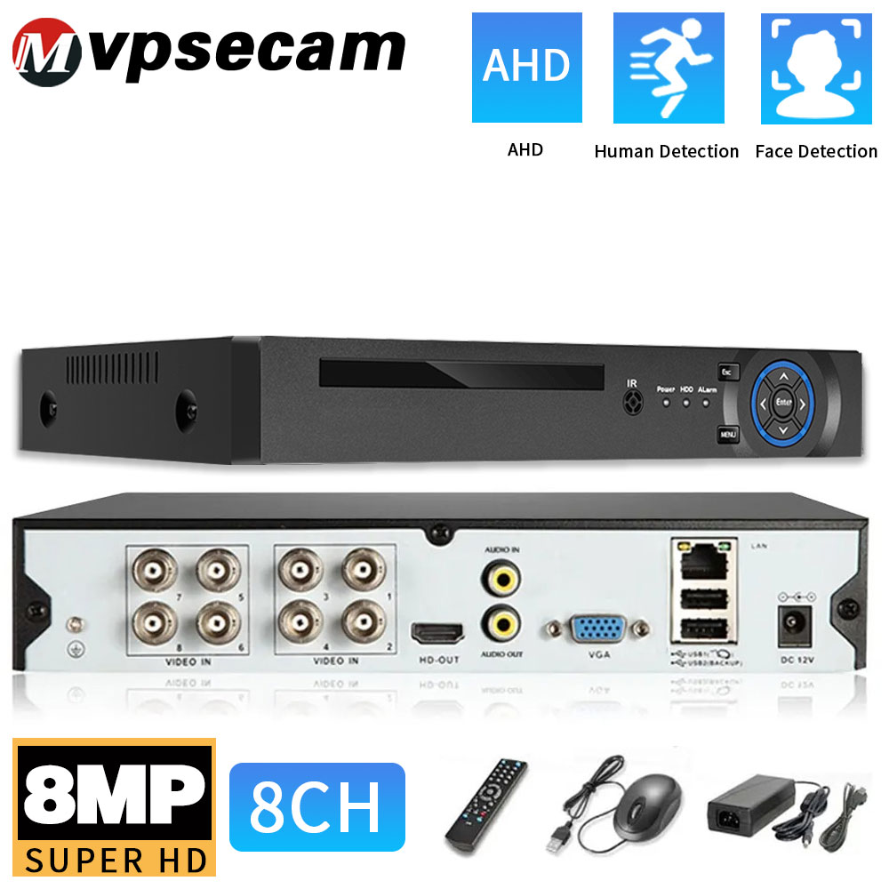 Smart Home Microsoft - Xmeye 4K 8MP DVR видеонаблюдения для