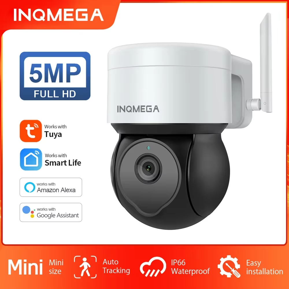 Smart Home Camera Ezviz - INQMEGA 5MP Tuya Уличная PTZ-камера Ai