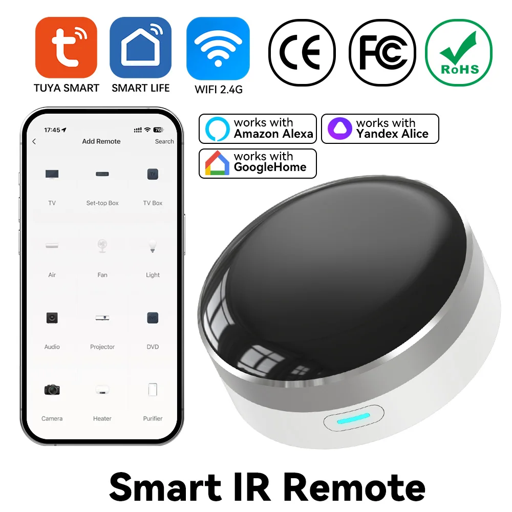 Universal Remote Smart Home - YFK Универсальный ИК-пульт дистанционного управления WiFi