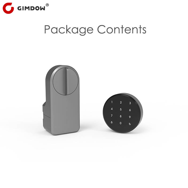 Smart Home Door Lock - Умный цифровой дверной замок Tuya GIMDOW