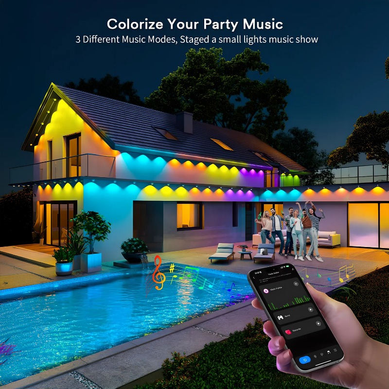 Уличная светодиодная гирлянда  – обзор и цена Smart Home Yellow