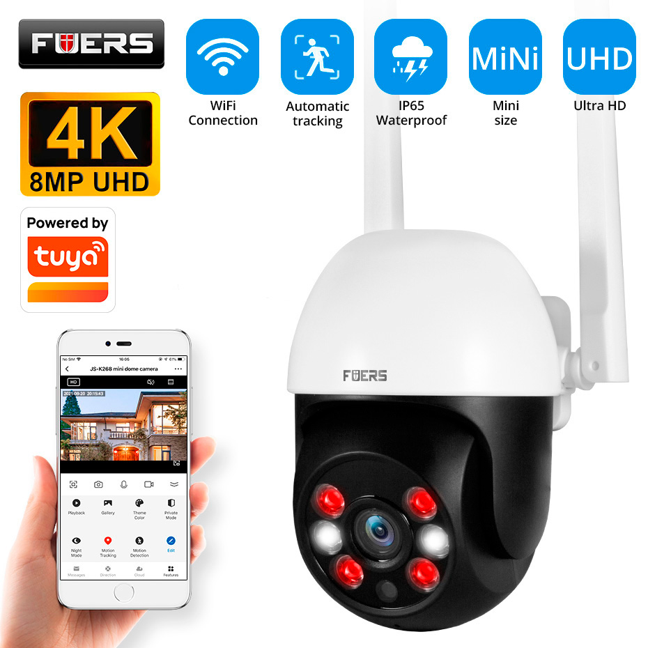 Уличная IP-камера Fuers 8 МП 4 – обзор и цена Smart Home Camera Ezviz