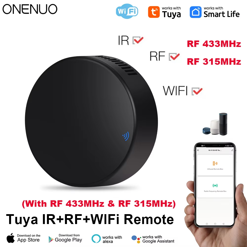 Tuya WiFi RF ИК-пульт дистанци – обзор и цена Universal Remote Smart Home