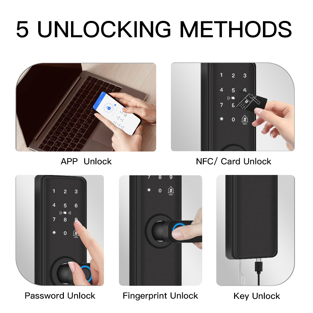 Умный дверной замок с Bluetoot – обзор и цена Smart Home Door Lock