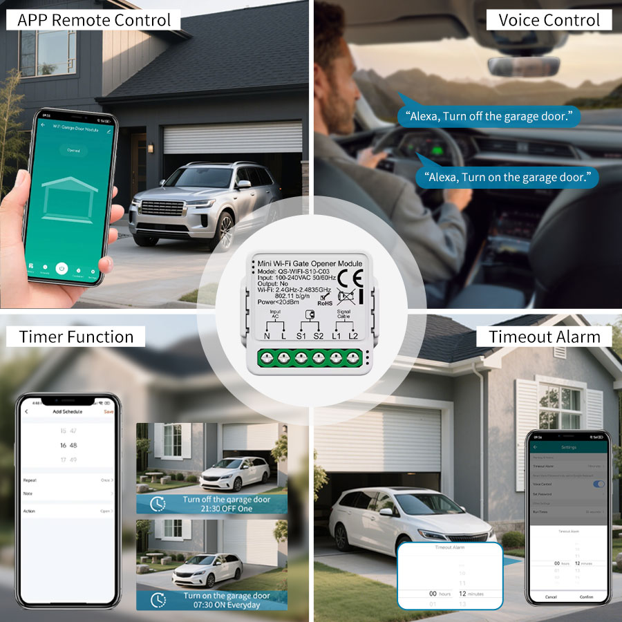 Умный контроллер открывания га – обзор и цена Wireless Door Sensor