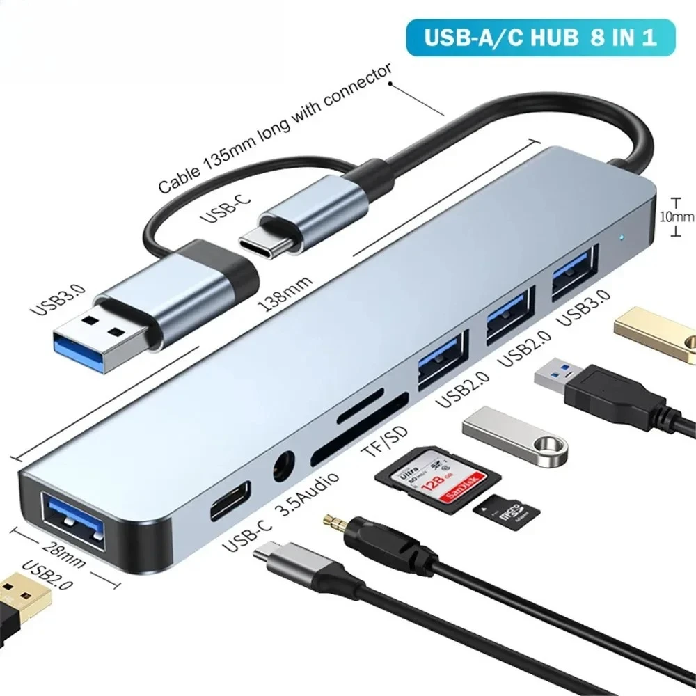 8-в-2 USB-концентратор C, мног – обзор и цена Smart Home Hub 2