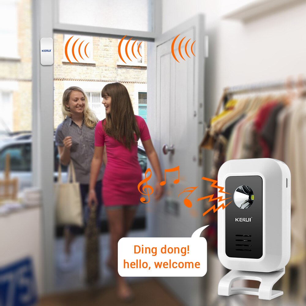 KERUI M7 будильник с датчиком  – обзор и цена Wireless Door Sensor