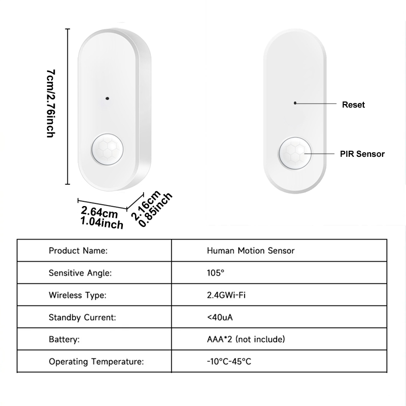 Tuya WiFi PIR датчик движения  – обзор и цена Smart Home Wiser