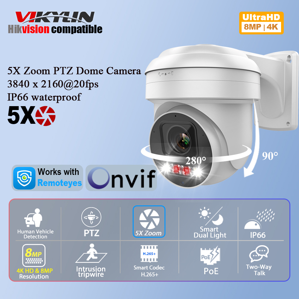 Vikylin 8MP IP-камера видеонаб – обзор и цена Smart Home Microsoft